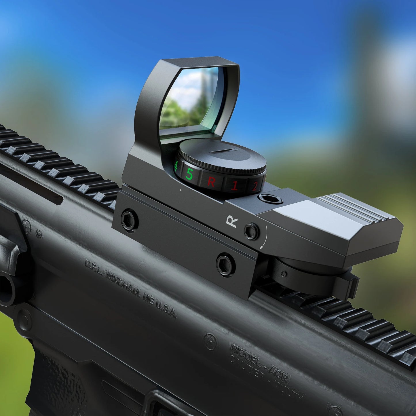 Taktische Rot-Grün-Dot-Sight-Scope-Riflescope-Jagdoptik-Reflex-Sight-mit-20mm-Schiene
