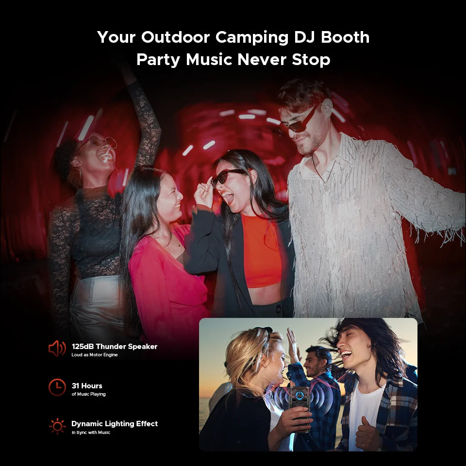 DOOGEE Blade20 Play Robustes 5G - Kapazität 10300mAh, 33W, 6,6 Zoll