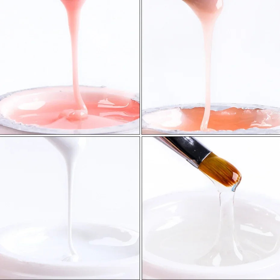 Nagel Extension Gel UV LED 2025 - Gelee Beauty Erweitert Modell Gel - Nagel Kunst Lack Reparatur Gebrochene Nägel Gel Erweitern Nagel Spitzen