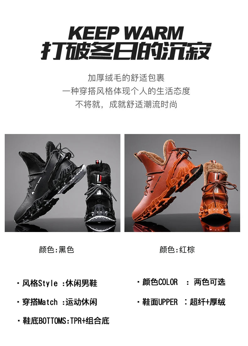 Comeinia Schnee Stiefel Wasserdicht Gepolstert - Größe 42, Rutschfest, Plüschfutter