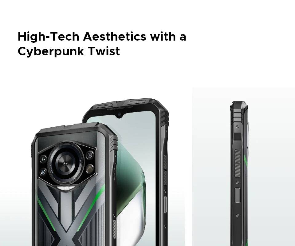 Doogee S Cyber Pro Robustes - 10800 mAh, 33W, 6.6 Zoll