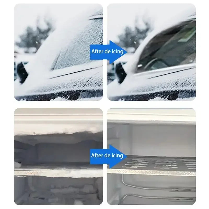 SIKEZHAN Enteiserspray Schnell - 120ml Ungiftig Für Auto