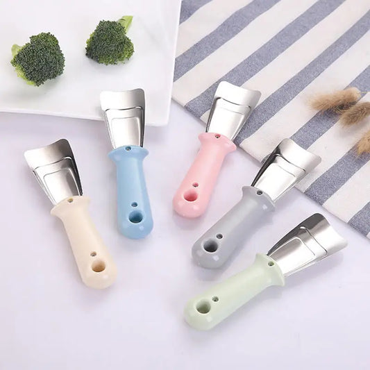 Edelstahl Gefrierschrank Schaber Enteiser Werkzeug Tragbar Kühlschrank Eis Reinigung Schaufel Haushalt Entfrostung Gadget Küche Zubehör