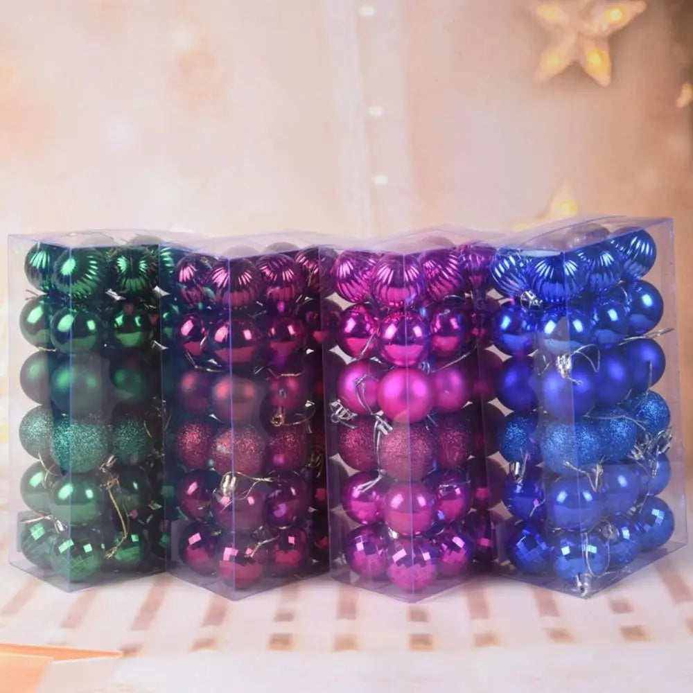 Choice Kugeln Bruchsicher - 36 Stück, Durchmesser 4 cm, Kunststoff