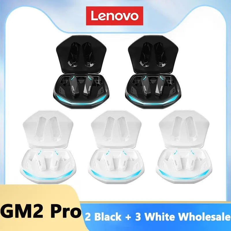 Gaming-Kopfhörer 2025: Lenovo GM2 Pro Bluetooth 5.3 - Sports Wireless In-Ear Low Latency Collection