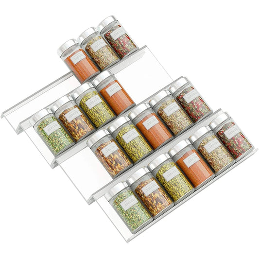 Choice Gewürzorganizer Verstellbar - Acryl 4 Stück 35 cm