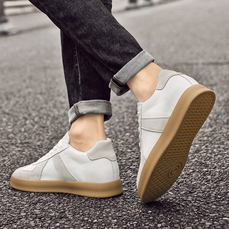 Man Sneakers   Elevator Height Increase Insole 6cm  Sports Men Plus Size 37-44