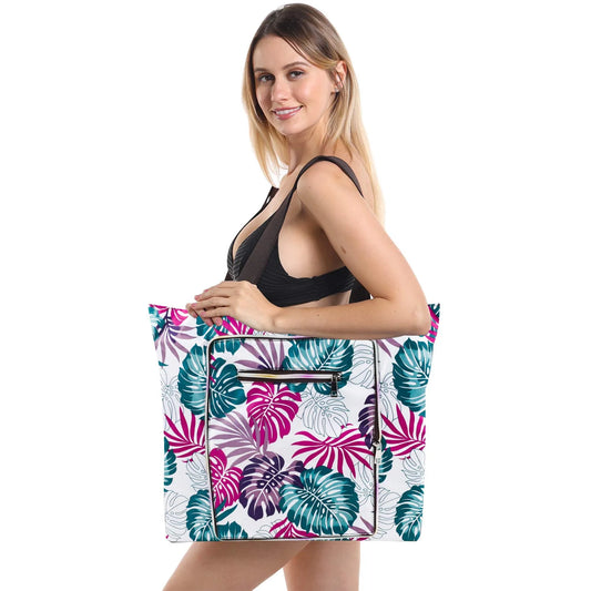 Summer Women's Handbags Large Capacity Beach Bags Waterproof Travel Pool Bags Fitness Shopping Bags Tote Bag Ladies Shoulder Bag