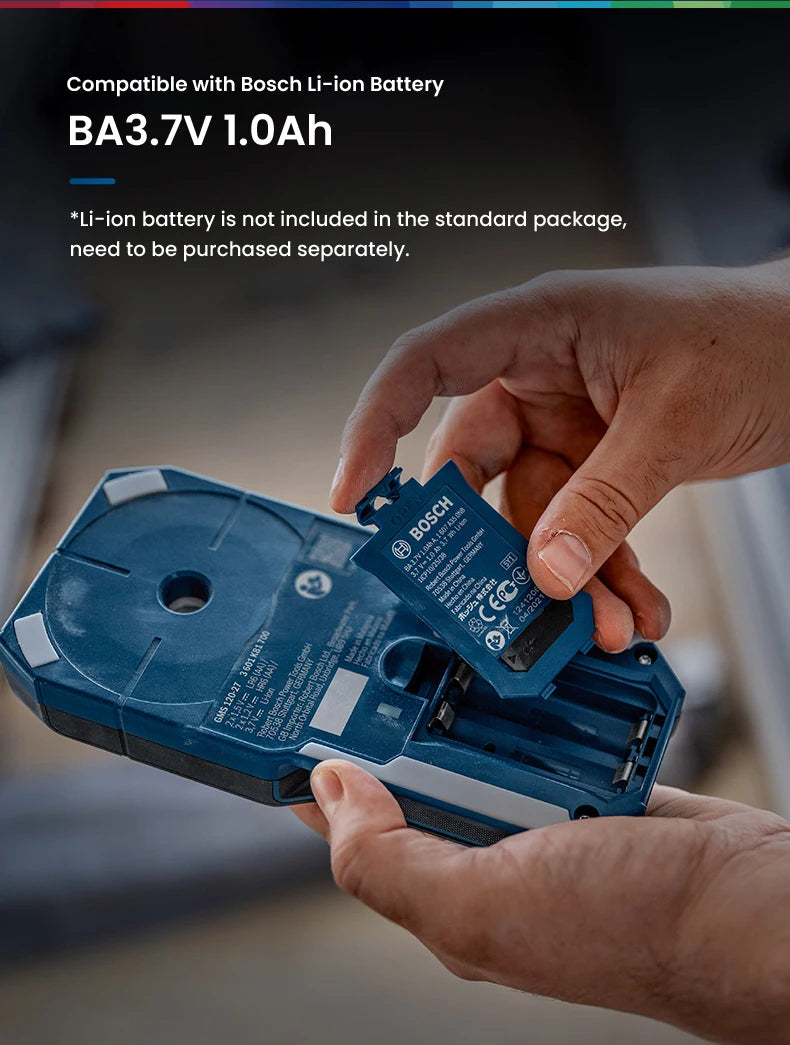 Scaner de perete 2025: Detector de perete Bosch Professional - Scaner digital pentru cabluri sub tensiune