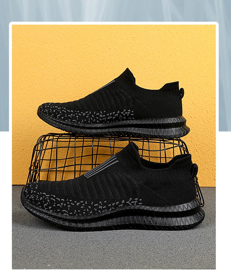 Men Shoes Lightweight Sneakers Men Fashion Casual Walking Shoes Breathable Slip on wear-resistant Mens Loafers Zapatillas Hombre