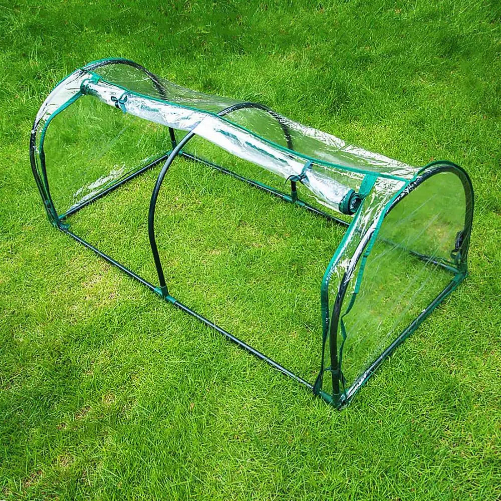 Portable Home Tunnel Tent Small Greenhouse Cover Garden accessories for Outside Winter Air Circulation Bracket Not Included