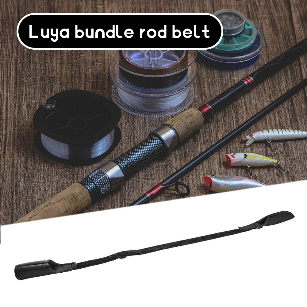 Angelruten-Schutz 2025: 1-10PCS Fishing Rod Protection Sleeves Luya Bundle - Rod Belt Adjustable Fishing Rod Sleeves Cover Strap Rod Organizer Fish Tool Collection