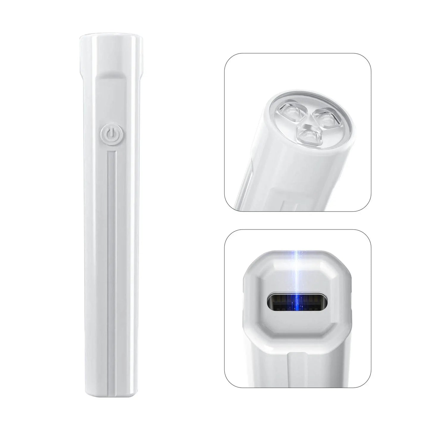Mini UV LED Nagellampe 2025 - USB Aufladbar Tragbar Handlich - Schnelltrocknend Gel Nagellack Aushärtung
