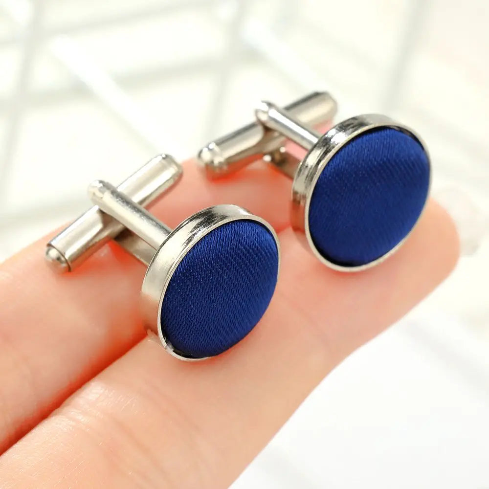 Manschettenknöpfe 2025: High Quality Novelty Stylish Plain Round Wedding - Mens Cufflinks Clothes Buttons Shirt Cuff Links Apparel Collection