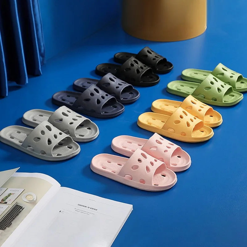 Frauen Dick Plattform Cloud Hausschuhe Sommer Strand Eva Weich Sohle Slide Sandalen Freizeit Männer Damen Innen Badezimmer Anti-Rutsch Schuhe