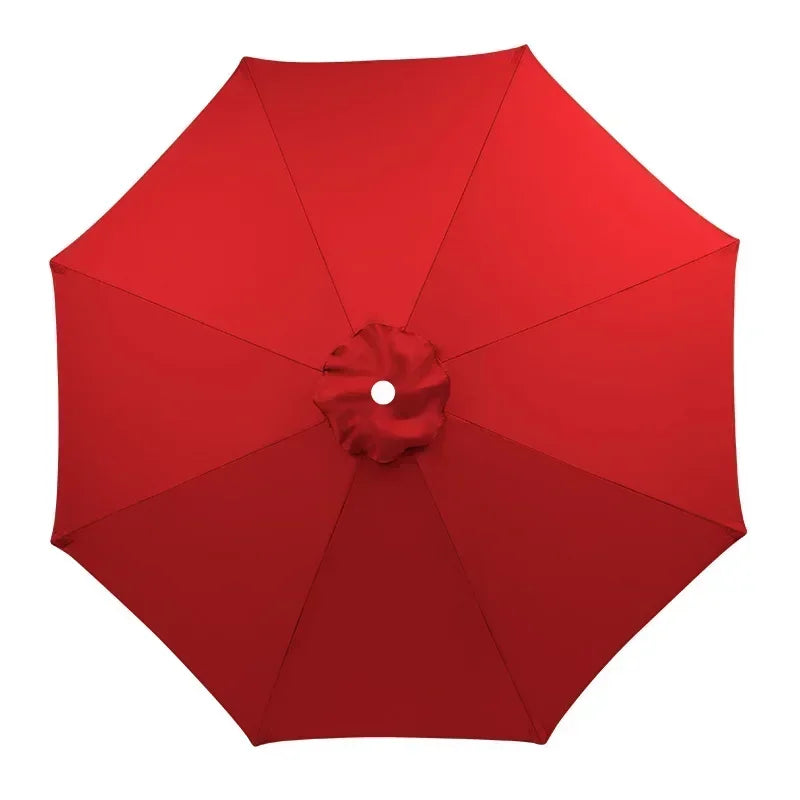 Sonnenschirm-Bezug 2025: 2/2.7/3m UV-Schutz Parasol Sonnenschutz Schirm-Bezug - Wasserdicht Garten Strand Ersatzbezug 6/8 Streben