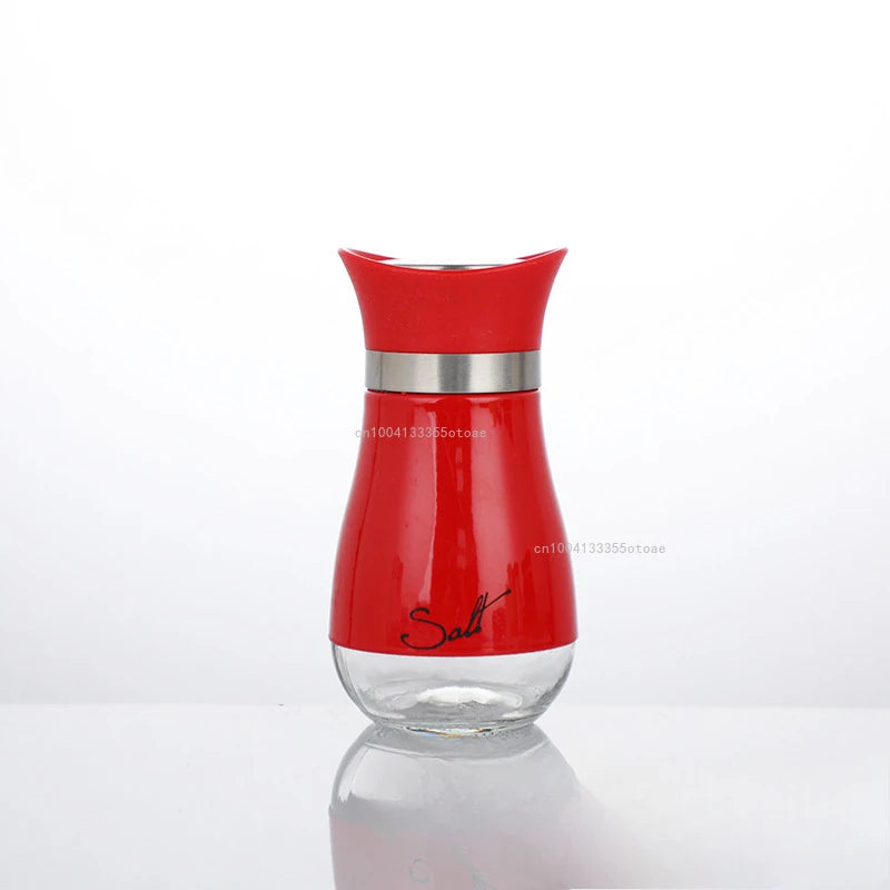 MOONBIFFY Gewürzstreuer Glas - 250ml, Edelstahldeckel