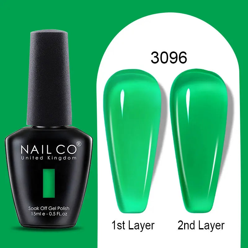 NailCO Gel Nail Polish Nail Art Translucent Vernis Semi Permanent UV LED Lamp Gel Manicure for Gel Polish Nail Glue Productos