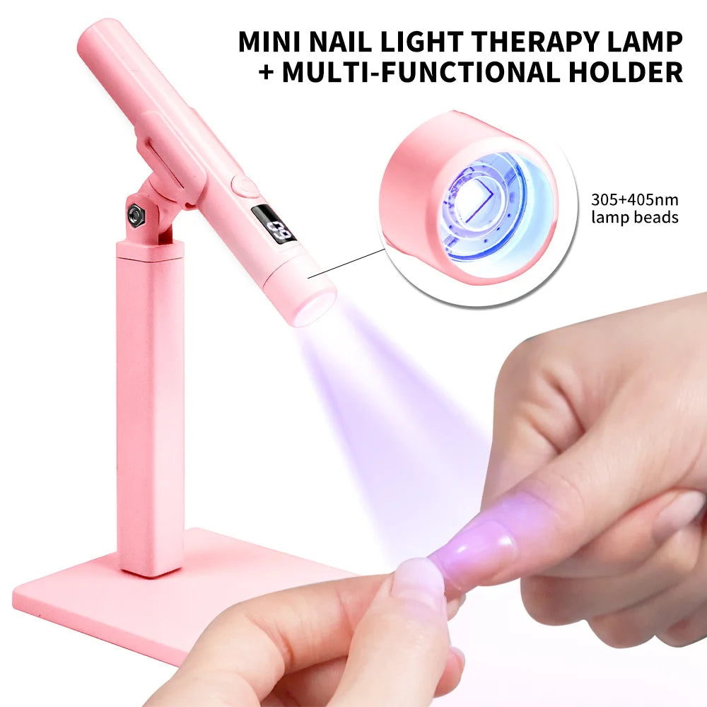 UV-LED-Nagellampe 2025: Mini-Portable Gel-Curing - Nail Art Collection
