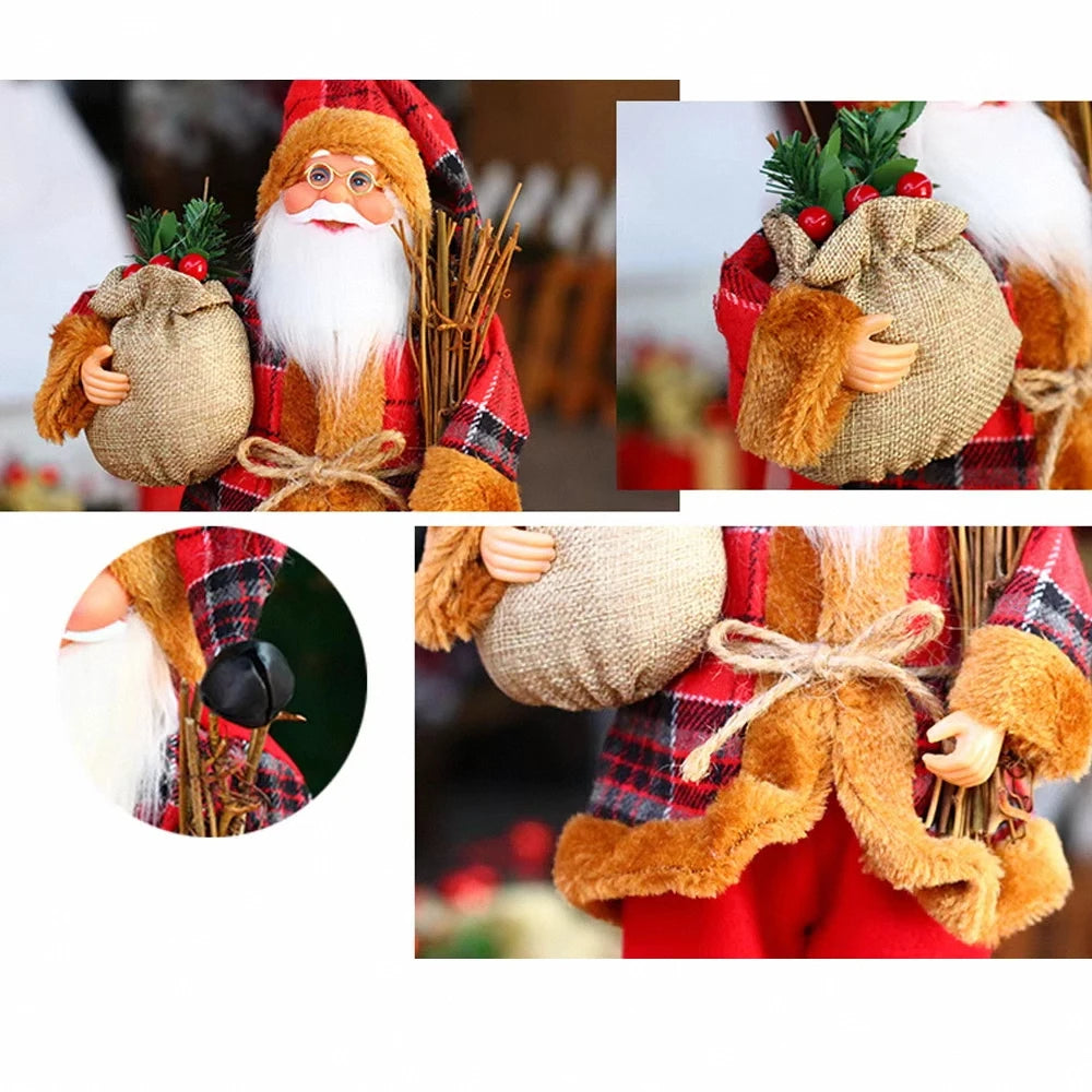 Choice Santa Claus Plüschpuppe Weich - Kapazität 1 Stk, Größe 30 cm