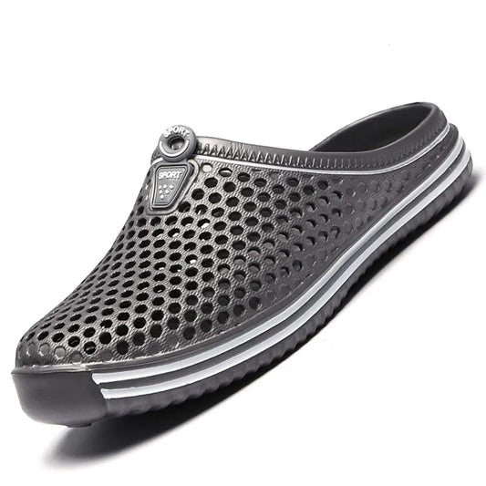 Herren-Pool-Sandalen 2025: Sonkpuel Komfortable Männer Pool Sandalen Sommer Outdoor Strand Schuhe Männer Slip on Garten Clogs Lässige Wasser Dusch Hausschuhe Unisex Zapatos Kollektion