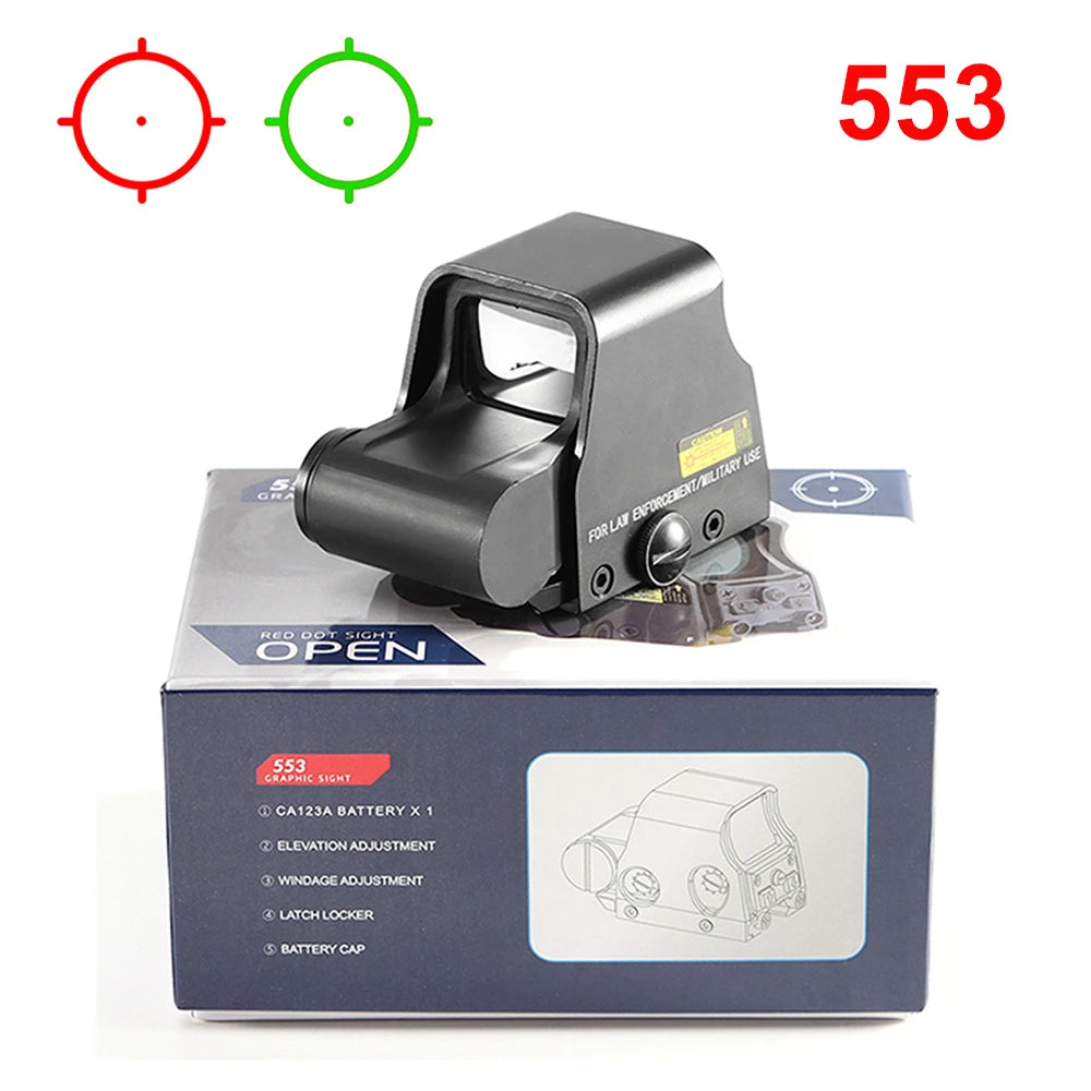 Bestsight 553 Holografisches Visier - Rot Grün 20mm Kompakt