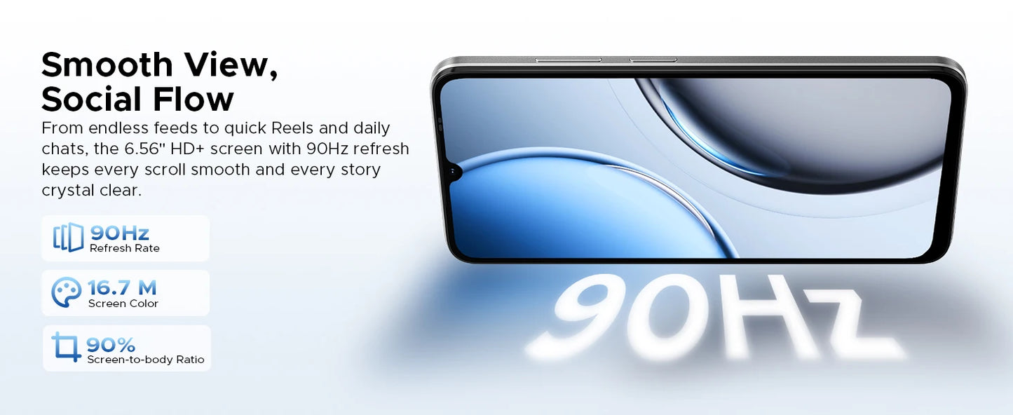 DOOGEE Note56X Pro Gemini AI - 6150 mAh Unisoc T7225 Octa Core 6,56 Zoll