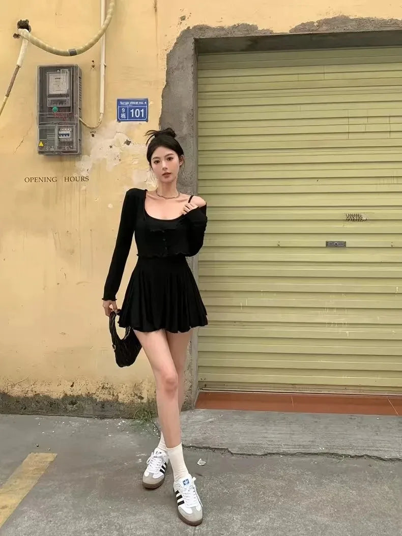 Choice Pure Desire Style Taillenschnitt - Knie-Länge Polyester