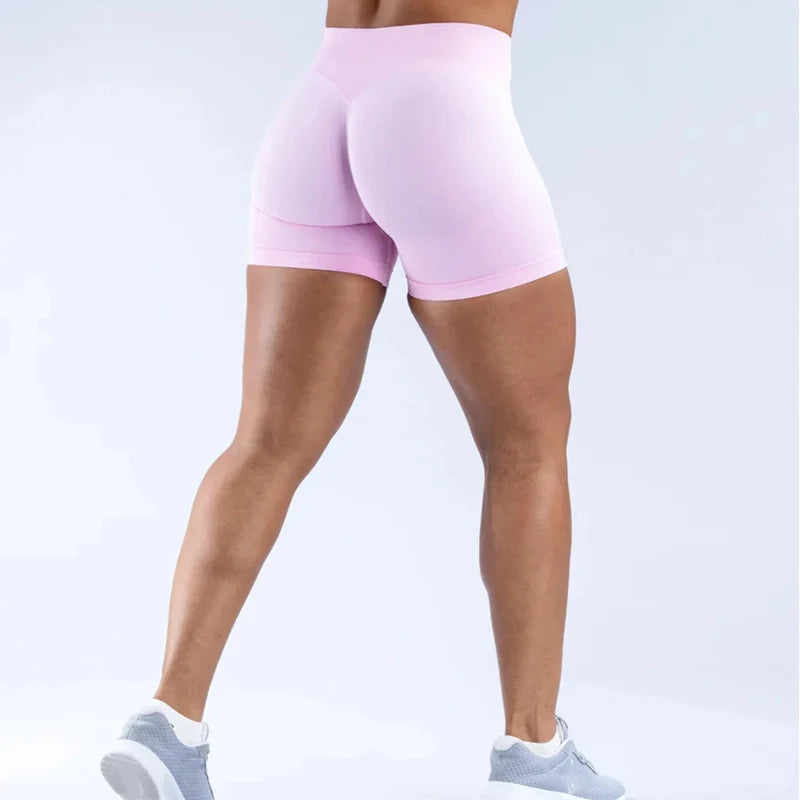 Sport-Shorts 2025: OLOEYER Impact Gym Shorts Women Fitness Sports - Biker Shorts 4.5" Low Ribbed Band Yoga Workout Scrunch Butt Seamless Leggings Collection