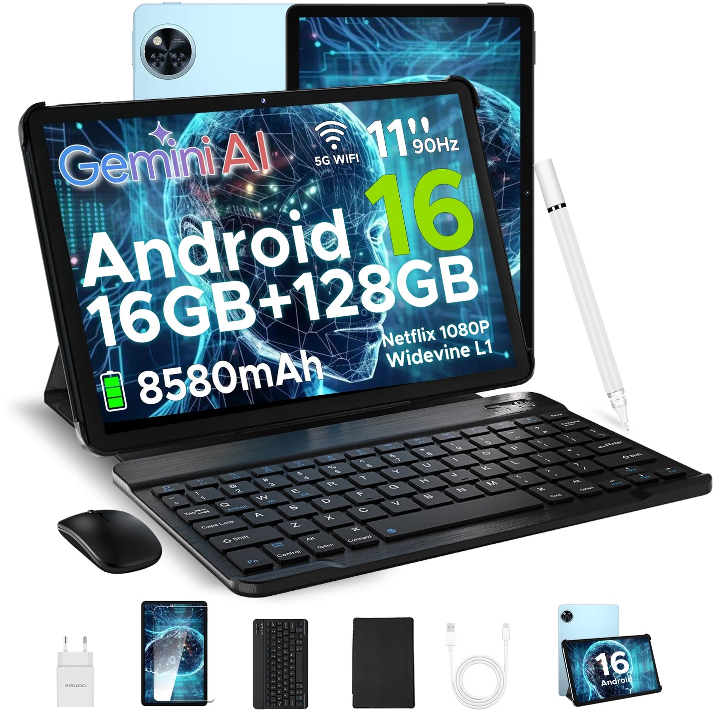 DOOGEE U11 Ultra-Klares 90Hz Display - 11Zoll 4GB RAM 128GB ROM