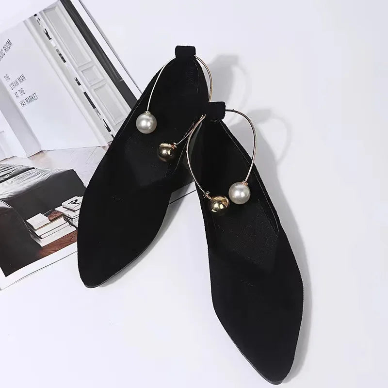 Frauen Flats Neue Schuhe Klassische Einfache Farbe Runde Zehen Frauen Loafer Herbst Casual Einfache Farbe Sehr Flache Mund Schuhe Für Frauen