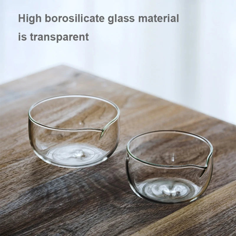 Glass Mixing Bowl Large Kitchen Salad Bowl Serving Tableware Food Container Round Fruit Bowl for Cooking Baking Prepping