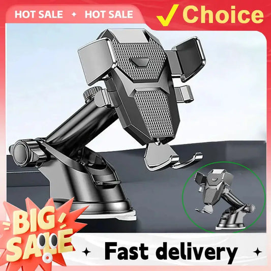 Universelle Saugnapf-Autohalterung für iPhone Samsung Xiaomi Huawei - Handy-Saugnapf-Halterung by Golden Bridge Store