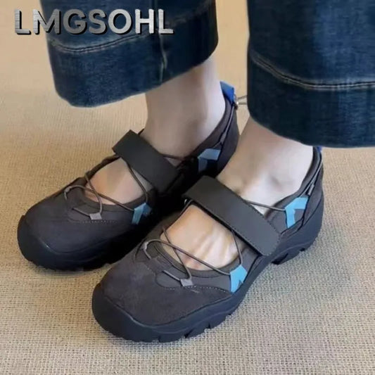 Women Sneakers Flats Casual Sport Shoes Summer Fashion Sandals 2025 New Loafers Running Walking Shoes Woman Shallow Zapatillas