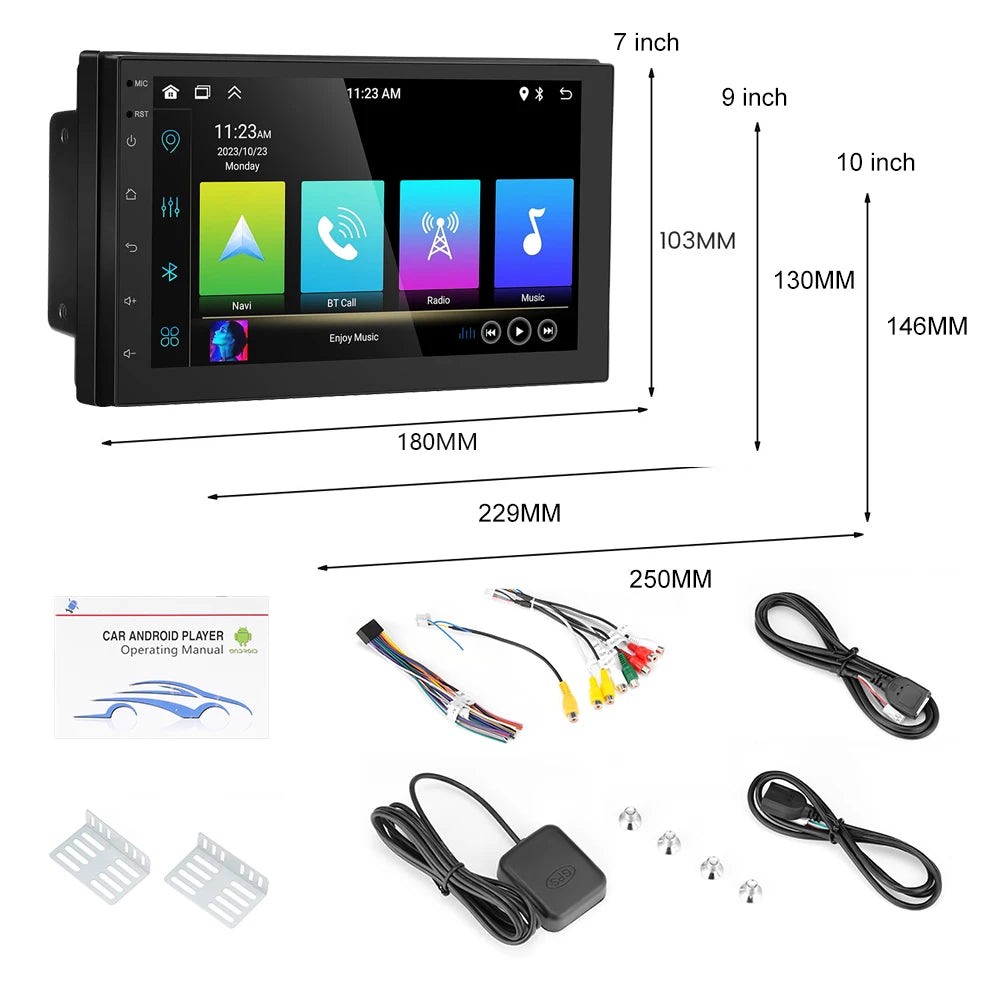 Android 13 Autoradio CarPlay 2025