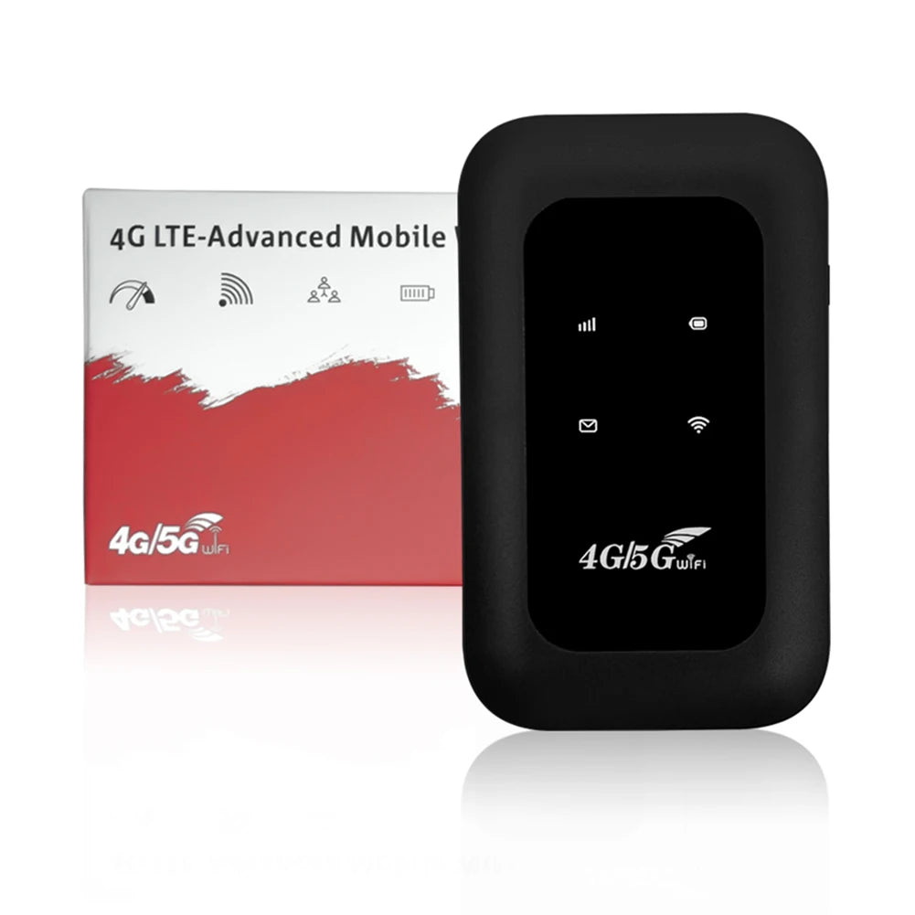 WiFi-Router 2025: High-Speed 4G-LTE SIM-Card - Wireless Travel Collection