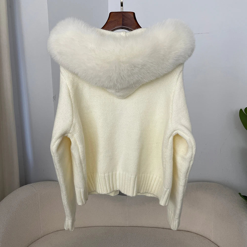 CN Zhejiang Cardigan Kapuze - Größe M, Gewicht >320 g/m²