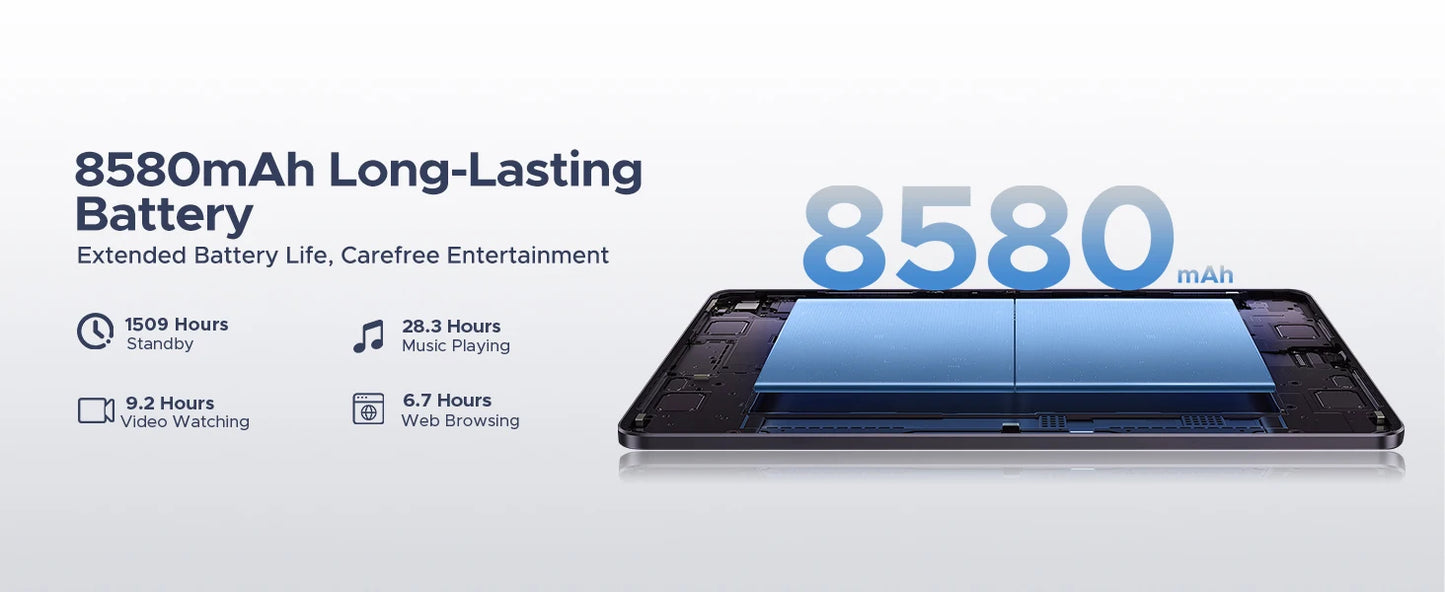 DOOGEE U11 Pro Android Tablet - 6GB RAM 11 Zoll Unisoc T7200