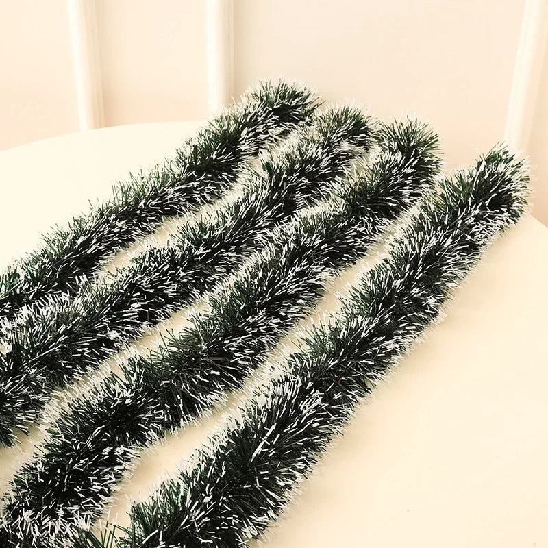 2M Heiligabend Dekoration Bar Tops Band Girlande Weihnachtsbaum Küche Ornamente Hochzeit Party Weihnachten Dekoration Prop