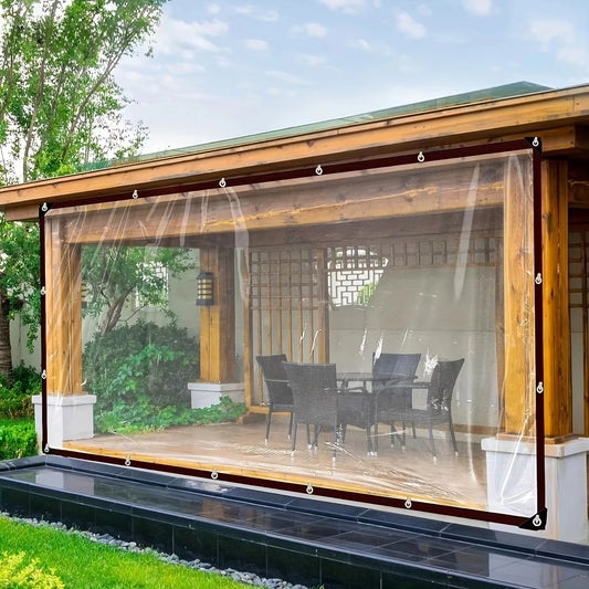 Plane 2025: Clear Waterproof Tarp Seal Ring - Rainproof Outdoor Garden Cover Patio Chicken Coop Porch Canopy Camping Collection
