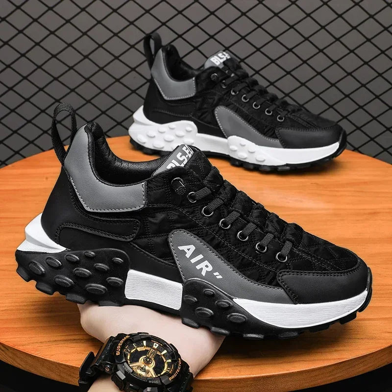 Sapatos Masculinos Platform Sneaker - EU Gr 45 46 4cm