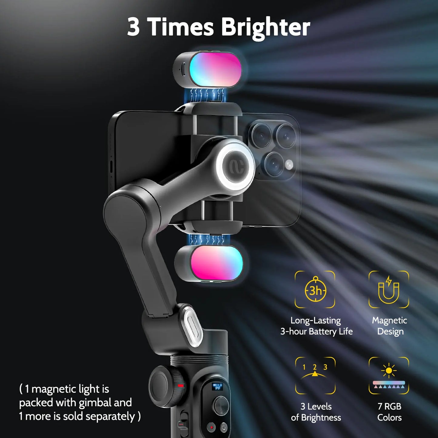 AOCHUAN Smart Xpro Smartphone Gimbal Stabilisator