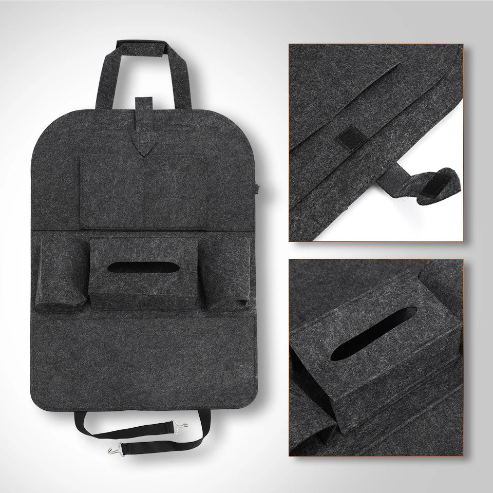 Choice Organizer Rücksitz Tasche - Filz 6 Taschen Universal