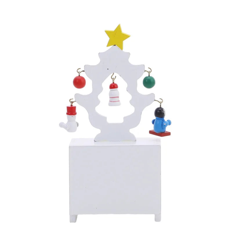 CN Adventskalender Holz Countdown - Kapazität 24 Tage, Größe 15x20 cm