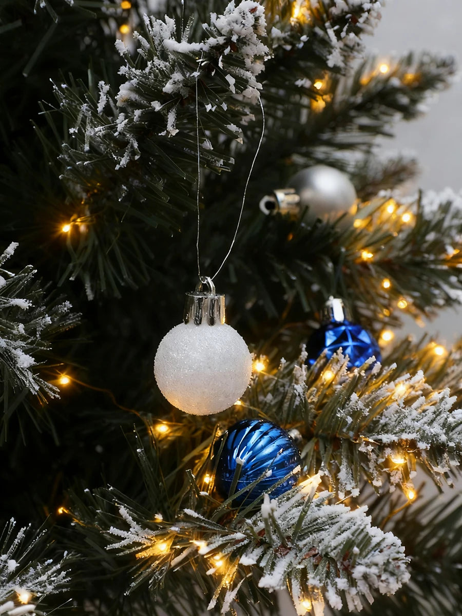 3CM Weihnachtskugeln Glänzend - Ø3 cm, 30 Stück, Weihnachtsdeko