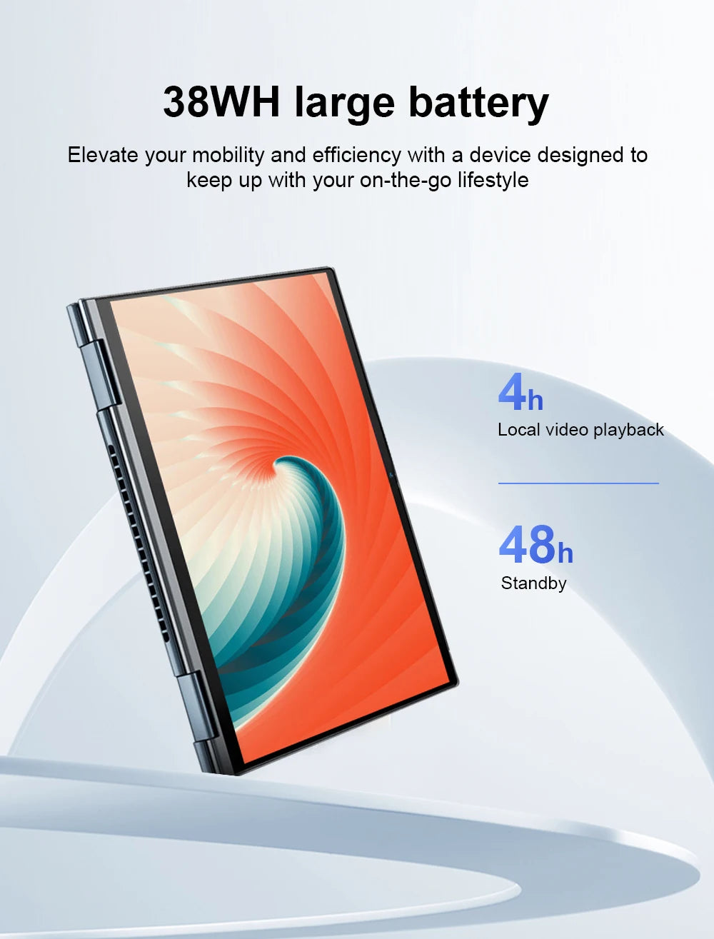 Ninkear YBOOK15 2in1 - Ryzen3200U,16GB/512GB,35x23x2.3cm