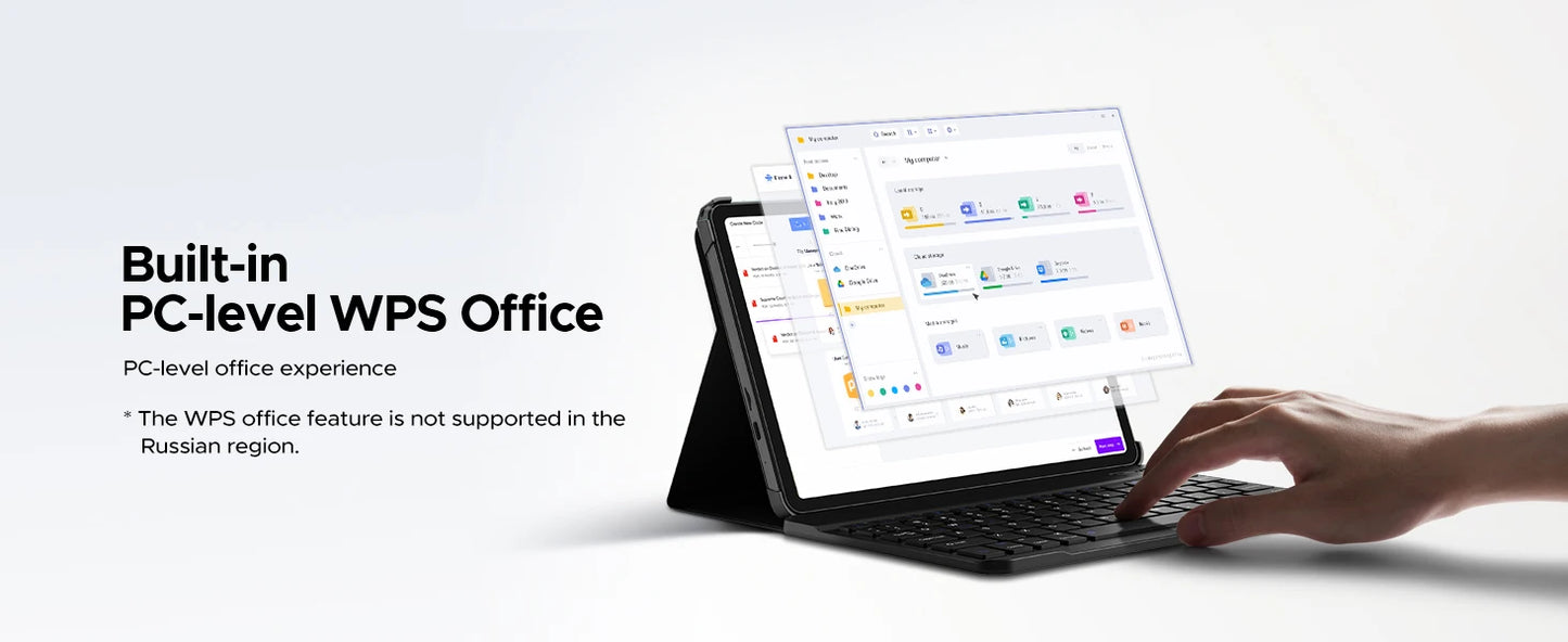 DOOGEE U13 Ultra Slim Tablet - 256 GB Speicher 11000 mAh 13 Zoll