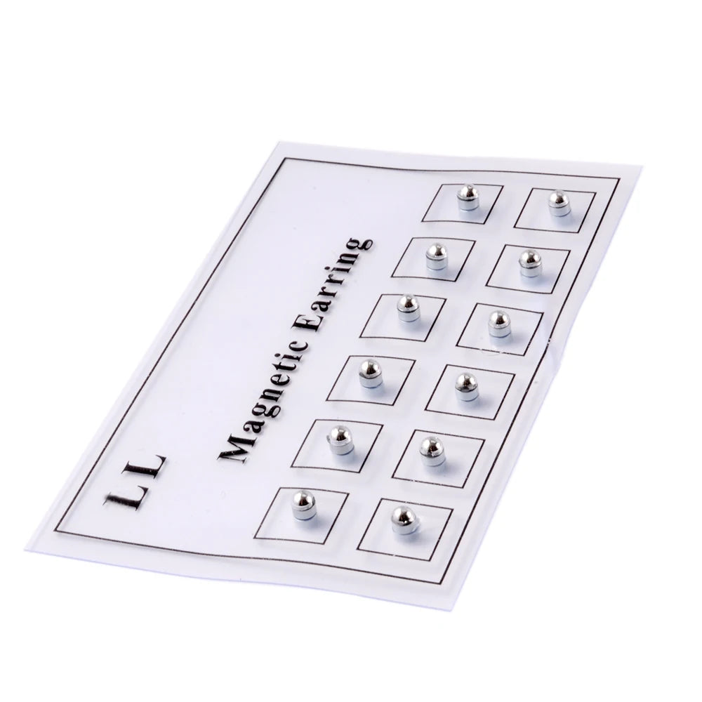 Luna 12er Set Magnetische Fake Piercings - Ohne Stechen