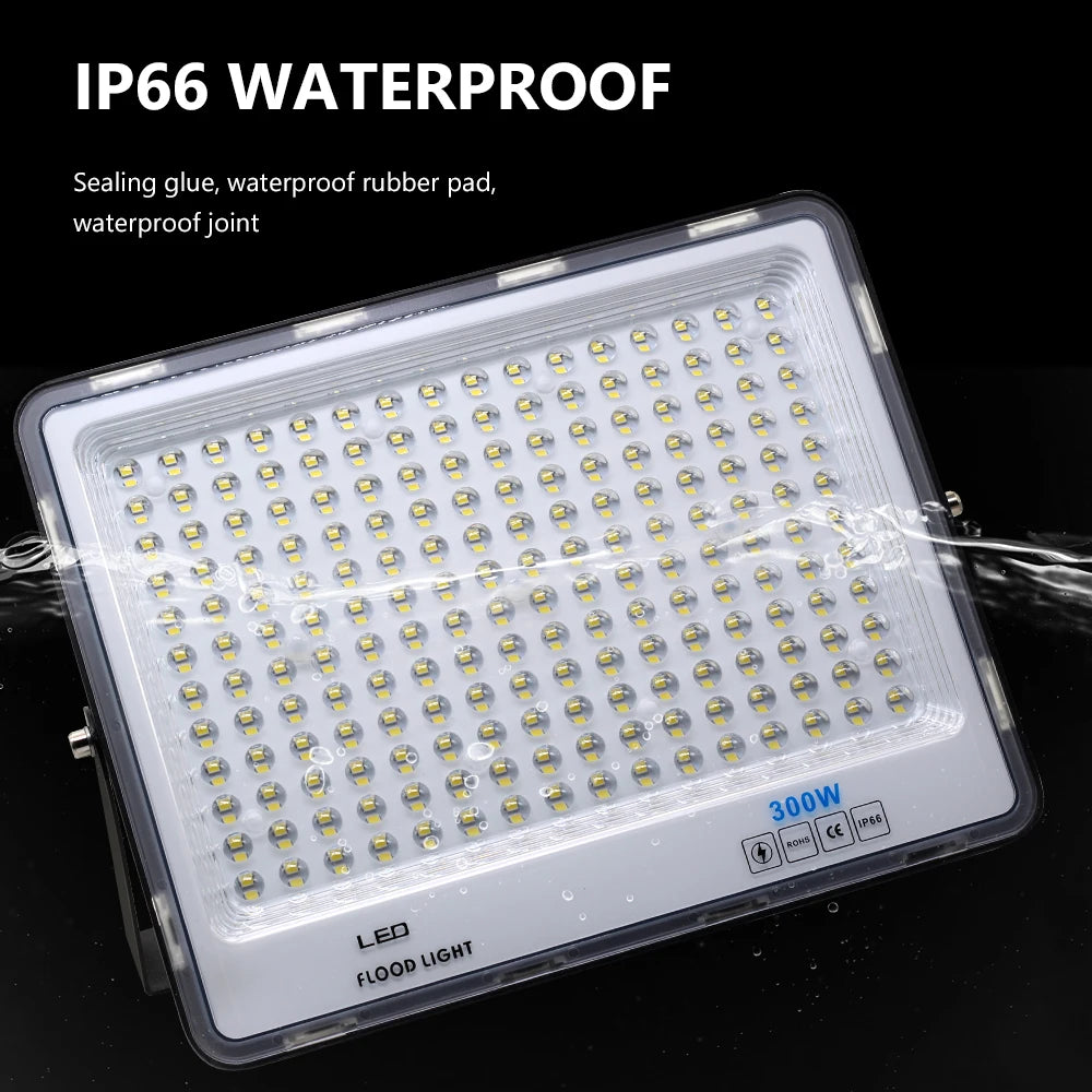 LED-Flutlicht Outdoor-Beleuchtung 220V 240V Flutlicht wasserdicht IP66 Reflektor Projecteur LED Exterieur Focus Spotlight