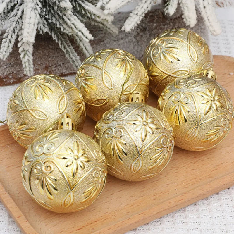 Choice Christbaumkugeln Bruchsicher - Kunststoff 6 Stück 4 cm